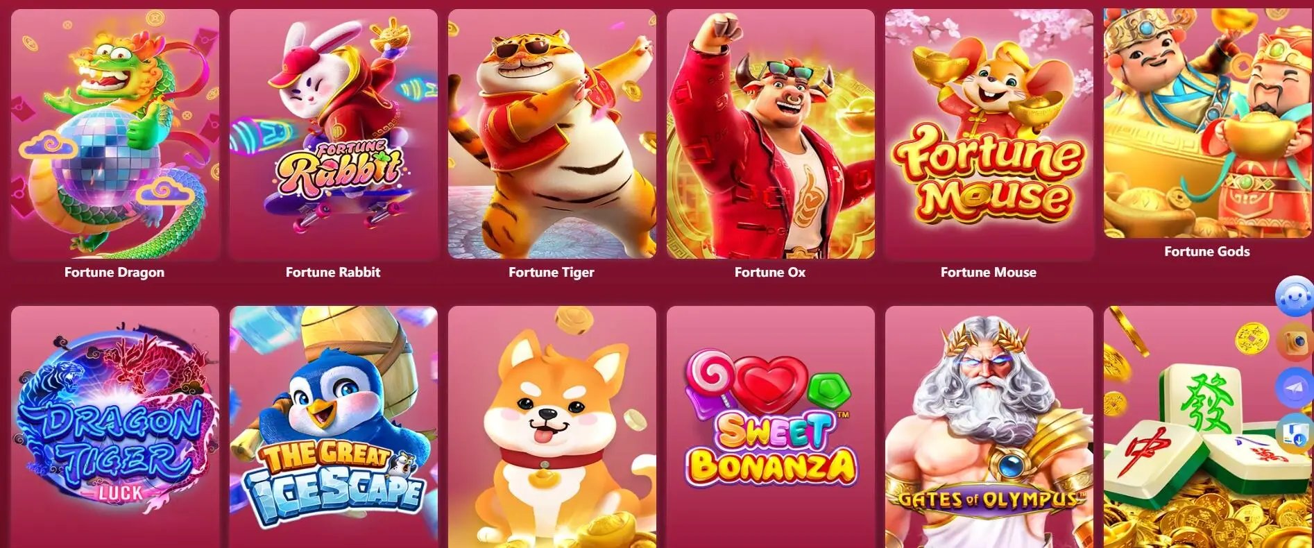 winter4d login featured game showcase
